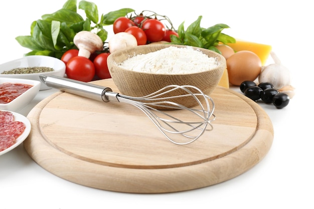 Kuchenny blat z przyborami